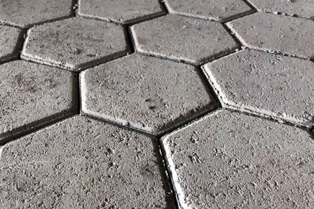 Losetas de hormigón modelo hexagonal