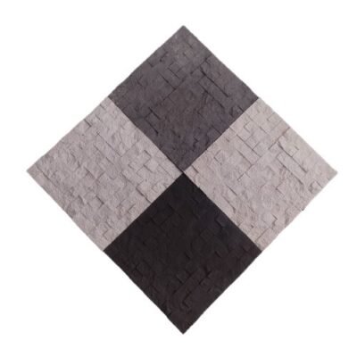 Mosaico de colores Fachaleta Mosaico de Piedra estilo piedra natural travertino - F-402