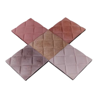 Mosaico de Fachaleta Revestimieto Acolchado colores varios FC-404