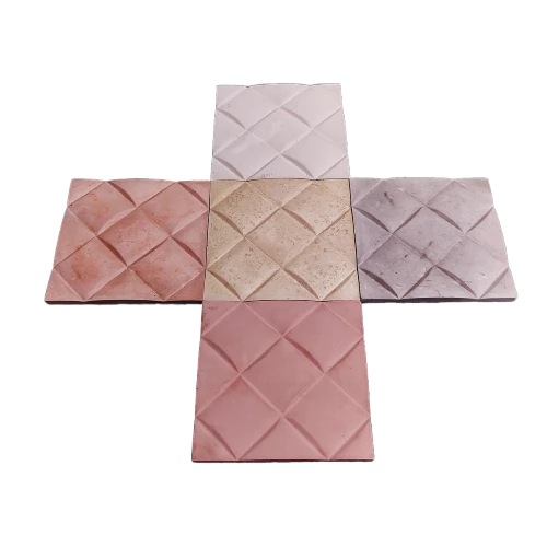 Mosaico de Fachaleta Revestimieto Acolchado colores varios FC-404