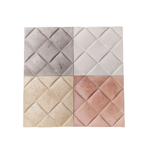 Mosaico de Fachaleta Revestimieto Acolchado colores varios FC-404